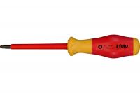 Отвертка диэлектрическая Felo PH2х100, 91420390